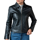 Women’s Classic Polo Collar Jacket